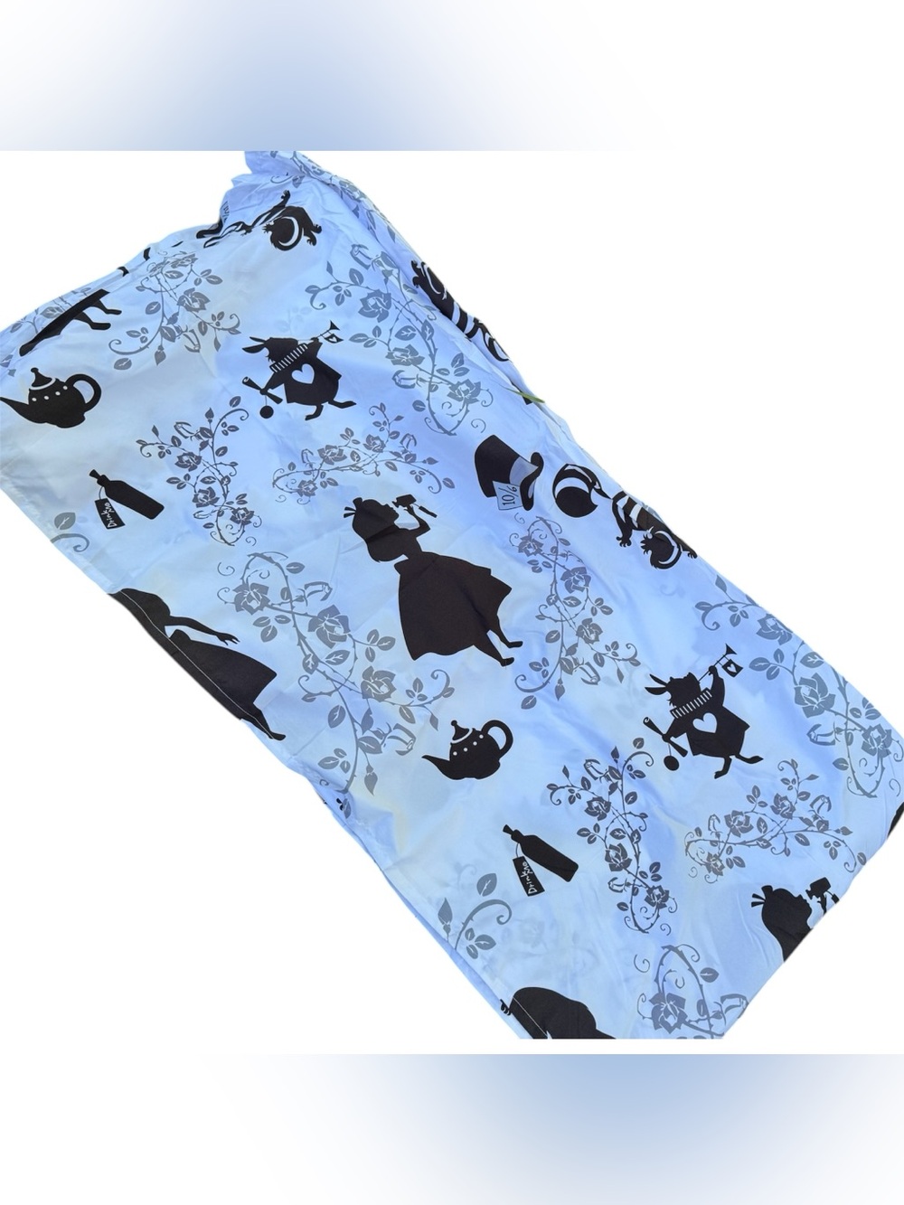 Hot Topic Alice In Wonderland Beautiful  Silhouette Gothic Loose Bed Sheet Full